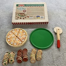 Melissa and Doug Wooden Pizza Party 0167. Mostly Complete