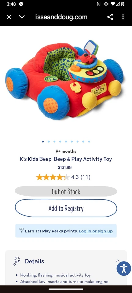 Melissa And Doug Beep Beep And Play Activity Toy - Image 2 of 2