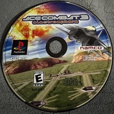 Ace Combat 3: Electrosphere (Playstation, 1999) PS1 Disc Only &Tested