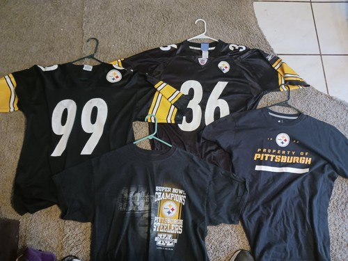 Jerome Bettis Trikot Herren L Levon Kirkland Men's 48 Steelers Super Bowl XL Nike