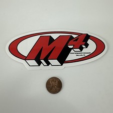 Rare M4 Performance Exhaust Sticker Dallas Tx Motorcycle Motocross Decal Nos Rare M4 Performance Exhaust Sticker Dallas Tx Motorcycle Motocross Decal Nos