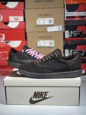 Size 9M - Travis Scott x Air Jordan 1 Retro OG SP Low Velvet Brown - Very Clean
