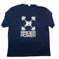 Sport-Tek Raider Power Barbell Weightlifting Graphic T-Shirt Men’s Size 3XL