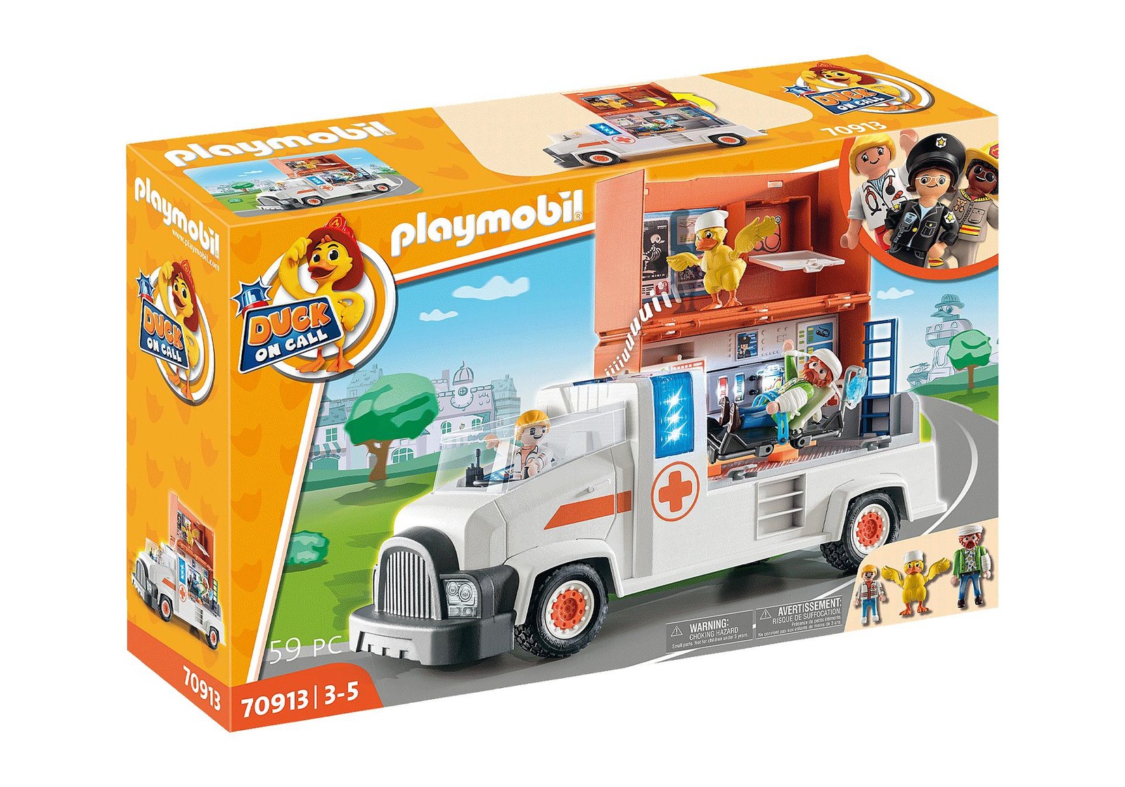 Playmobil Duck On Call 70913 toy playset