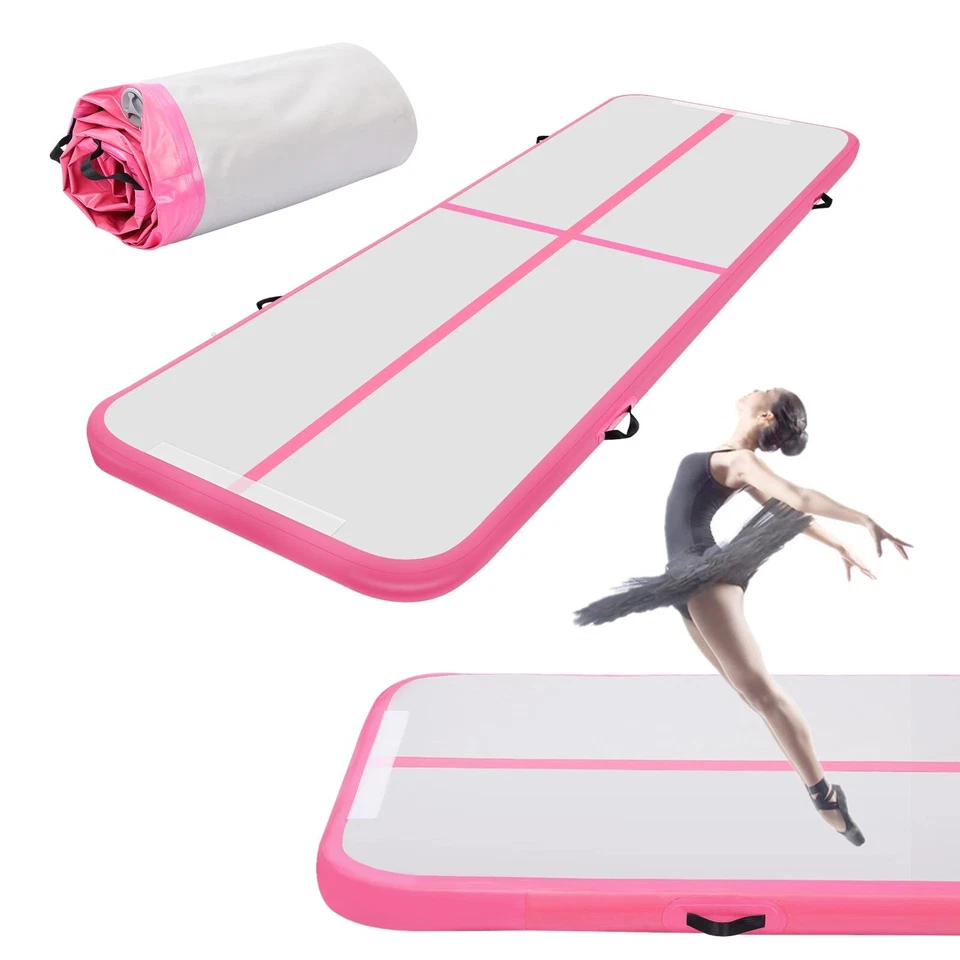 10/13/16ft Air Track Inflatable Training Tumbling Gymnastics Gym Mat for Yoga - Image 4 of 4