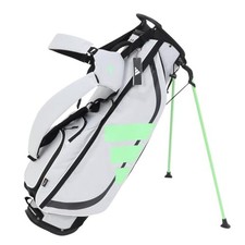 adidas adizero Golf stand bag 7.5-inch 2.3kg 47-inch KVH36 White/Lime Burst Mela