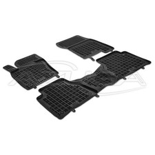 3D Gummi-Fußmatten hohe Gummimatten für Mercedes X-Klasse ab 2017 Automatten