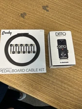 TC Electric Ditto Looper/ Crosby Pedalboard Cable Kit