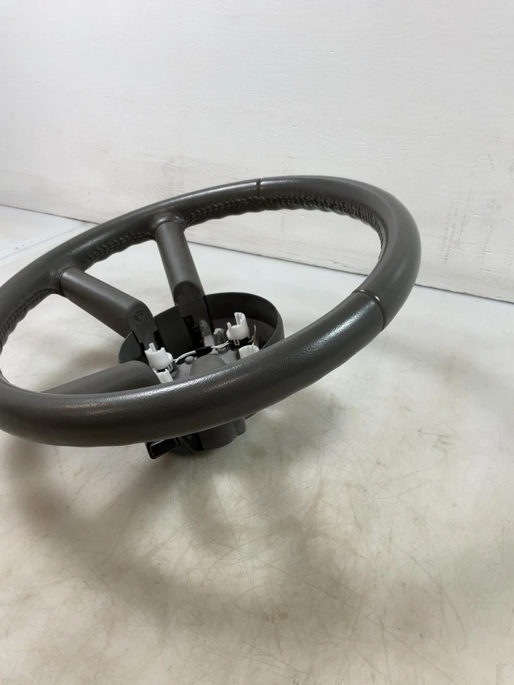 吉普 JK 牧马人原始设备制造商库存黑色方向盘 2007 2008 2009 2010 072606 — 第 3/4 张图片