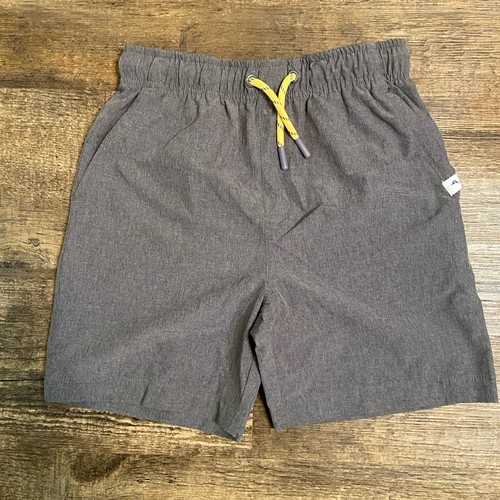 Tommy Bahama 7/8 Boy Active Shorts Gray Drawstring Pull On Causal Lounge - Picture 8 of 11