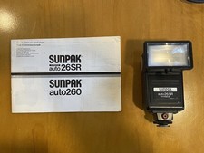 Sunpak auto 26SR Thyristor Shoe Mount Flash
