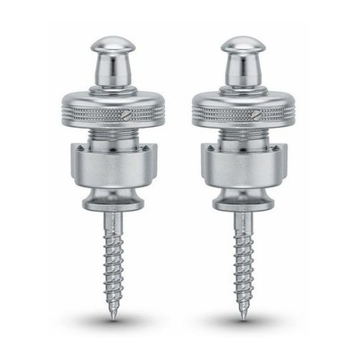 Schaller S-Locks Gurtschlösser 2er Set (satin chrom)