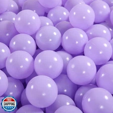 Heopeis Ball Pit Balls - 2.75inch Plastic Ball Play Balls BPA Free Phthalate 