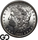 1882-O Morgan Silver Dollar Coin, Choice BU