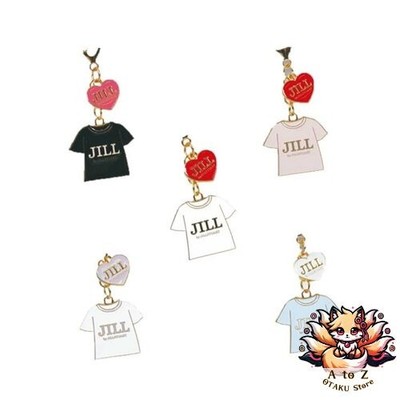 NEU JILL by JILLSTUART Logo T-Shirt Metall Schlüsselanhänger [Komplettset von...