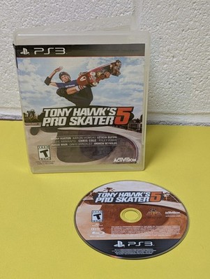 Tony Hawk Pro skater 5 Sony PlayStation 3 Case And Disk