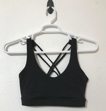 Prana Bra Size Medium Sport Everyday Strappy Back WireFree Athleisure NO PADS