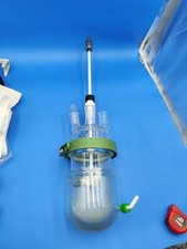 Chemglass Jacketed 500 ml Reactor Bioreactor Used No Chip