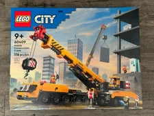 LEGO City Yellow Mobile Construction Crane (60409) | Brand New | Free Shipping