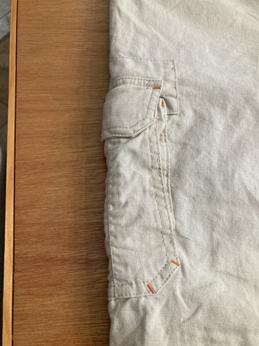 Scottevest TEC Mens Size 36/30 Khaki Chino Cargo Pants/shorts Convertible Pocket - Picture 11 of 14