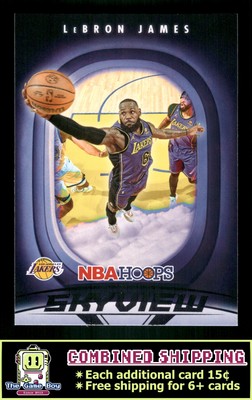 2023-24 Hoops Skyview #7 LeBron James Los Angeles Lakers