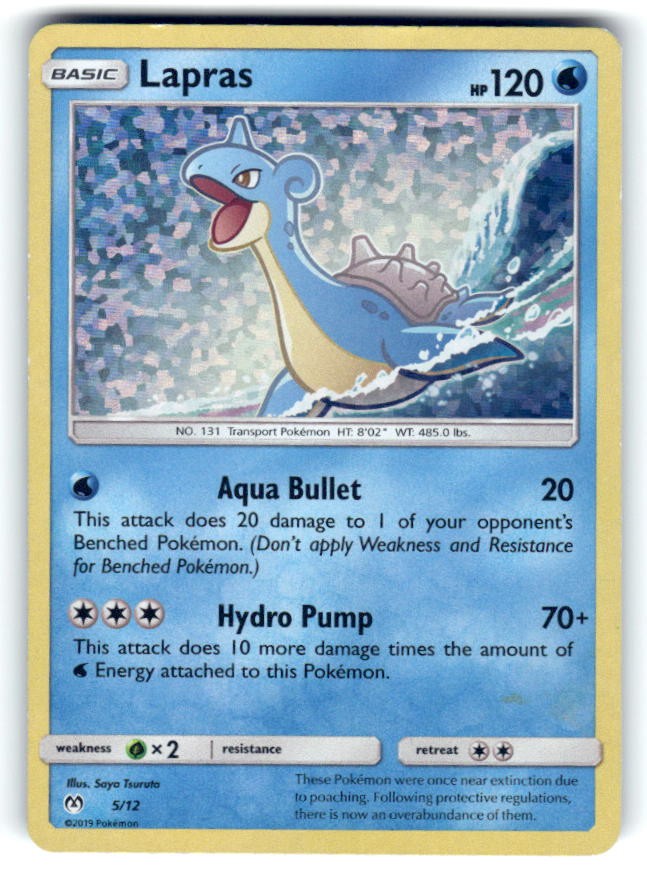 McDonald's Promos 2019 #005/012 Lapras