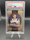 2024 Panini Select - Neon Icons Drake Maye #15 Silver Prizm (RC) - PSA 9