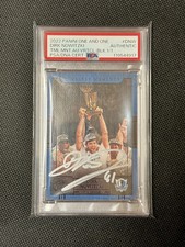 2022-23 One And One Timeless Moments Auto Dirk Nowitzki Black 1/1 PSA Auth VH83