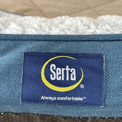 Sofá cama Serta X-Large 43 pulgadas X 30 pulgadas. Color azul - Imagen 6 de 6