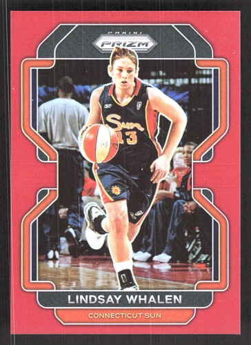 2022 Panini Prizm WNBA #50 Lindsay Whalen Red #/199
