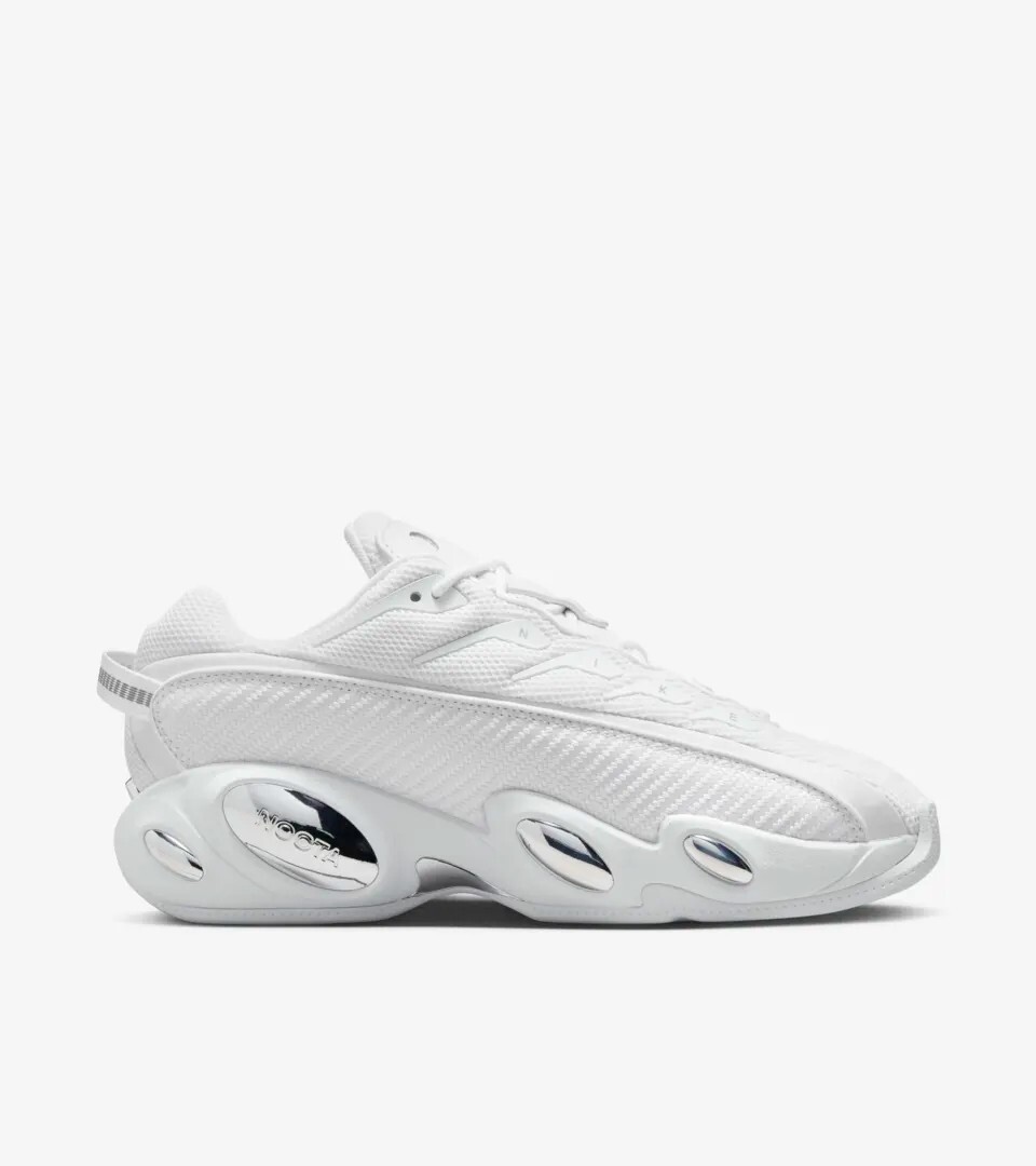 Nike NOCTA x Glide Triple White size 15. Drake. Flight 95 96