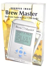 SHARPER IMAGE - Brew Master - Electronic Guide to Over 1,500 Beers NEW in Box