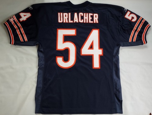 NWT VINTAGE REEBOK ON FIELD CHICAGO BEARS #54 URLACHER FOOTBALL JERSEY SIZE 52 - Picture 3 of 12