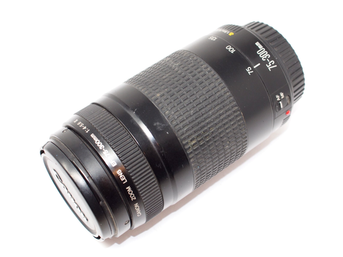 Canon EF 75-300mm f/4-5.6 II Zoom Lens - Read description