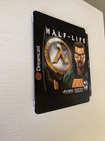 Half-Life Sega Dreamcast Game Display Box W/UPC Cancelled Promo Rare Collectible