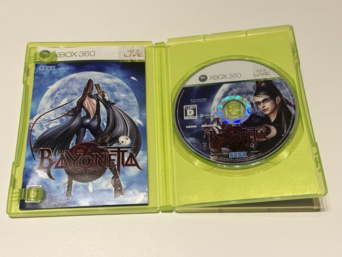 Bayonetta Microsoft Xbox 360 JAPAN JAPANESE JP IMPORT COMPLETE CIB *USA SELLER* - Picture 3 of 5