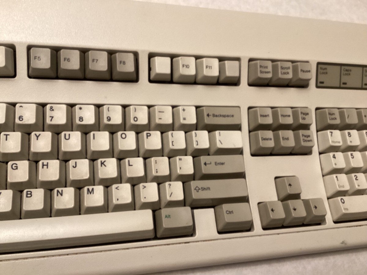 IBM Mモデル キーボード 本体タイプC改造済み A→C変換ケーブル付 IBM