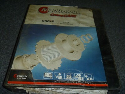 Manitowoc Grove Model AT422E All Terrain Crane Shop Service Repair Manual xz