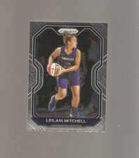 leilani mitchell,, 2021 panini wnba prizm base card,
