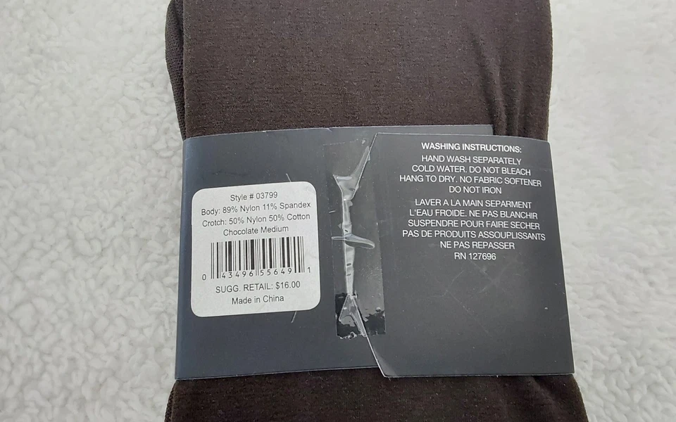 Medias Ellen Tracy Control Medianas Chocolate Infundidas con Aloe Vitamina E Foto 3 de 4