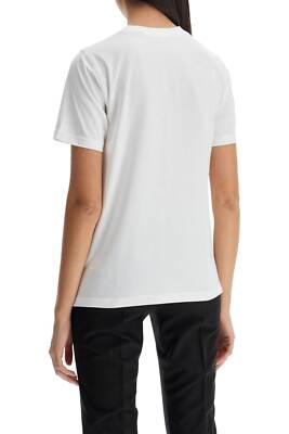 Tシャツ・カットソー BURBERRY Women Tops 8080325 A1464 White BURBERRY ロゴTシャツ レディース 8080325 A1464 WHITE