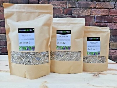 HERBSHOPUK Milk Thistle Dried Herb (Silybum marianum) natural herbal tea Ostropest ziele