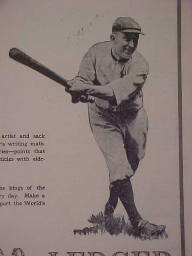 VINTAGE ZEITUNG SCHLAGZEILE ~ BASEBALL ALEXANDER & TY COBB BERICHT WELTSERIE 1915 - Bild 6 von 8