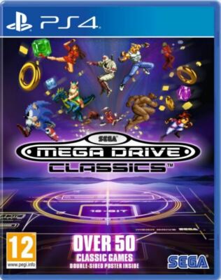 SEGA MEGA DRIVE CLASSICS Originalversion NEU VERSIEGELT PS4 PAL Playstation 4