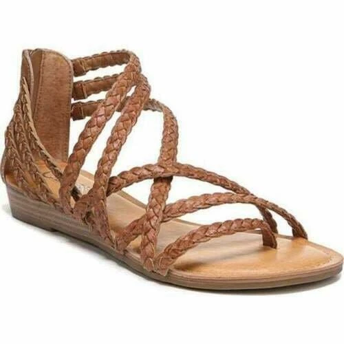 Amara braided hotsell flat sandals