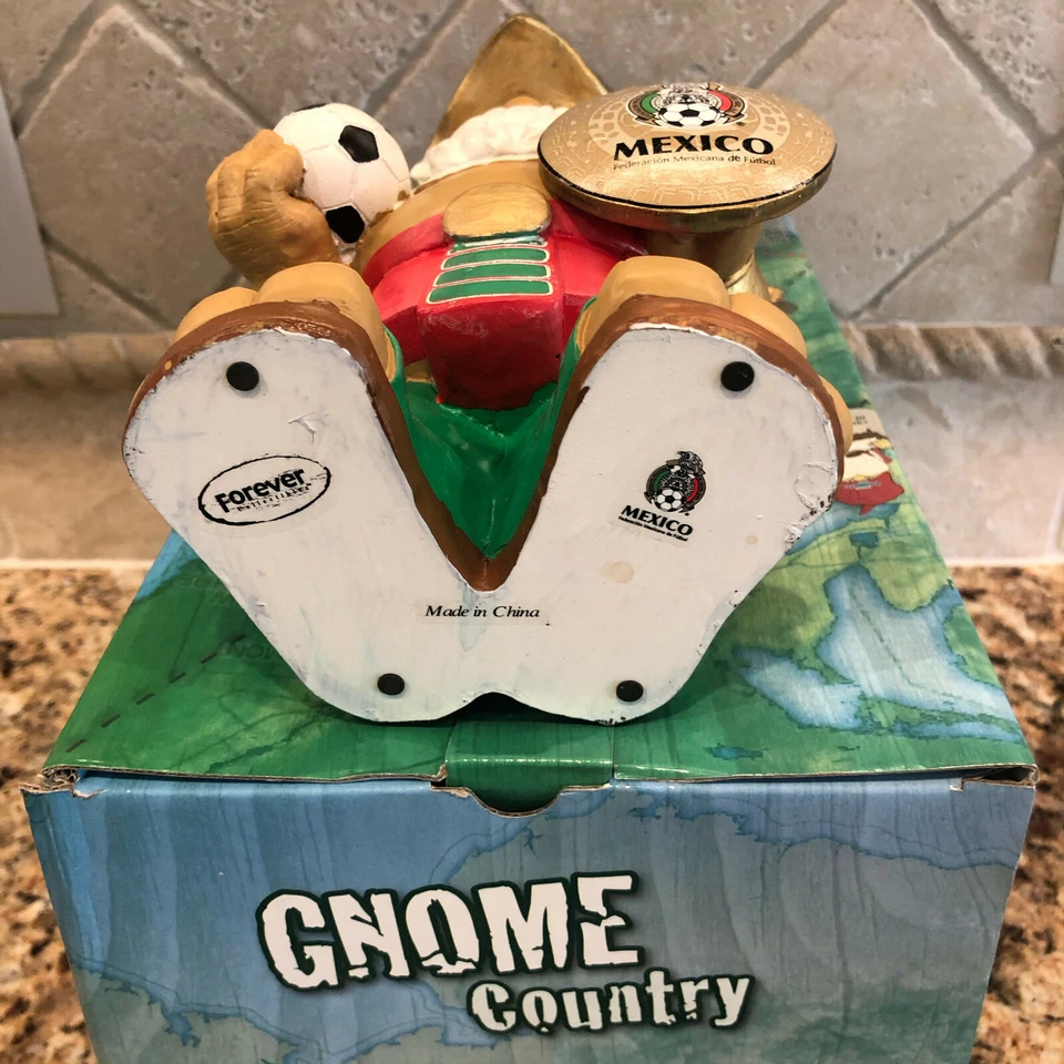 2011 MÉXICO Federación Mexicana de Fútbol AC Gnomo Estatua ((NotA Bobblehead)) Foto 4 de 4