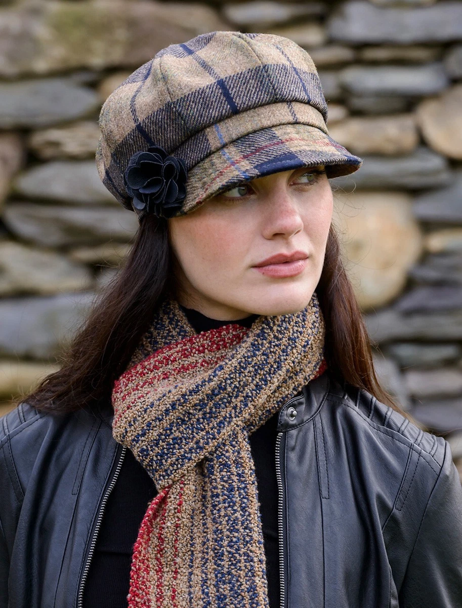 Wool tweed cheap hat