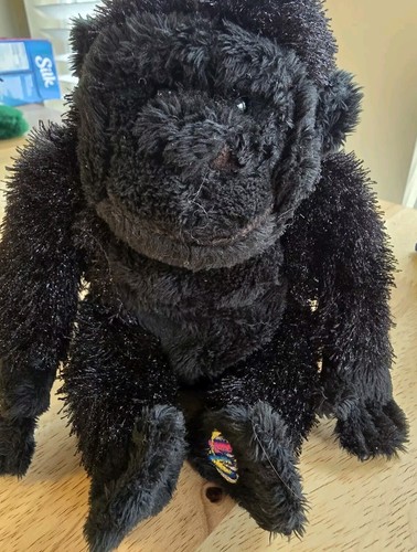 Ganz Webkinz HM040 Schwarzer Gorilla 8 Zoll Plüschtier ohne Code - Bild 2 von 6