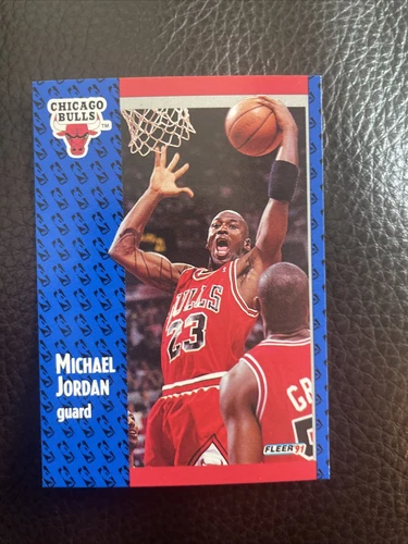 1991 - 1992 Fleer Michael Jordan Chicago Bulls #29 Basketball Card