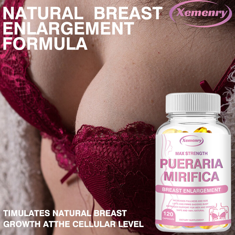 Pueraria Mirifica Capsules 5000mg - Breast Enlargement, Female Estrogen Balance - Foto 5